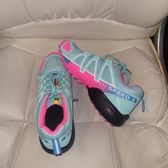 Running Shoes, Keep Running Brand Speed 4 Blue/Black Size 43 Euro Us size 10 - Picture 1 of 9